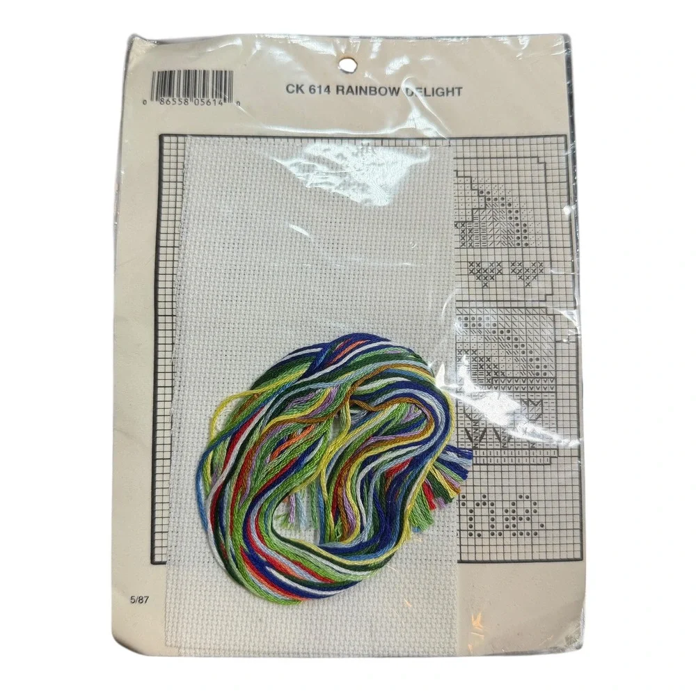 Dale Burdett Rainbow Delight Cross Stitch Kit Vintage Kit CK614‎ New